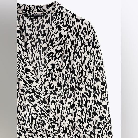 Zara Jumpsuit Dress Animal Print - Picture 3 of 4